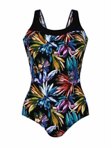Anita Care Porto black/print prosthetic swimsuit