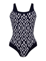 Anita Care Stockholm navy blue prosthetic swimsuit