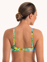 Anita Care Santa Rosa white/print prosthetic bikini top