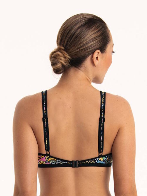 Anita Care Laila black/print prosthetic bikini top