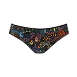 Anita Care Deja black/print bikini brief