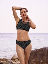 Anita Care Tabala black prosthetic bikini top