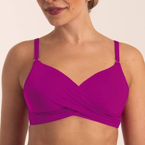 Anita Care Liberia pink prosthetic bikini top