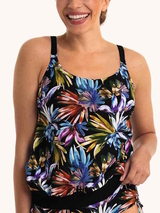 Anita Care Girona black/print prosthetic tankini