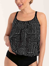 Anita Care Pocatello black prosthetic tankini