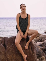 Anita Care Pocatello black prosthetic tankini