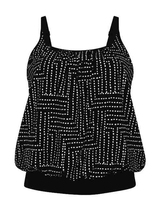 Anita Care Pocatello black prosthetic tankini