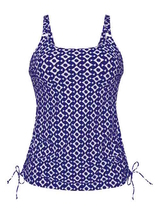 Anita Care Latina blue prosthetic tankini