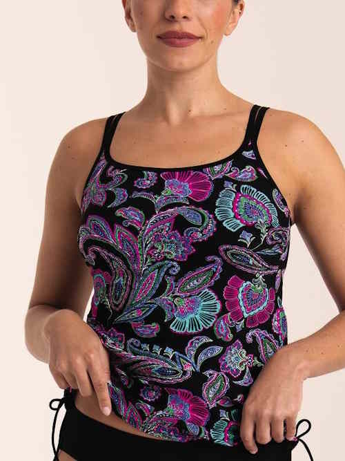 Anita Care Alassio black prosthetic tankini