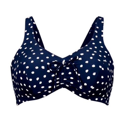 Anita Care Mexicali blue/white prosthetic bikini top