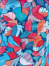 Anita Care Rimini blue/print prosthetic tankini