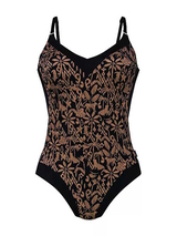 Rosa Faia Swimwear Mabela black/print bathingsuit