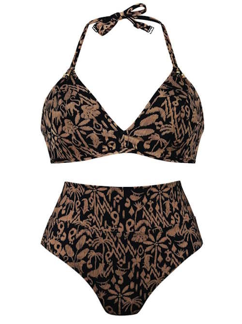 Rosa Faia Swimwear Marielle black/print set