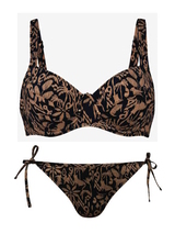 Rosa Faia Swimwear Sibel black/print set