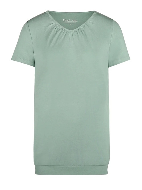 Charlie Choe Fresh Summer Nights green sleep shirt