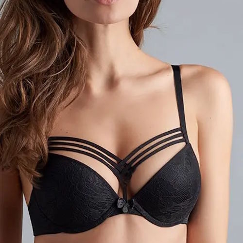 Marlies Dekkers Dame de Paris black non-padded bra