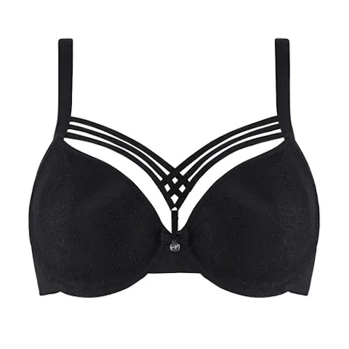 Marlies Dekkers Dame de Paris black non-padded bra