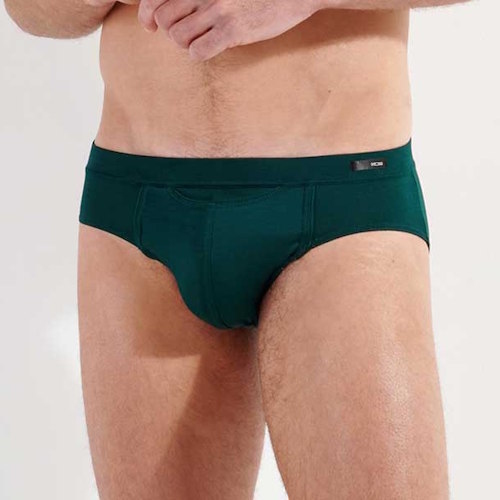 HOM Comfort  green men brief