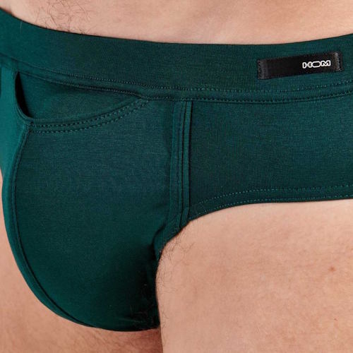 HOM Comfort  green men brief