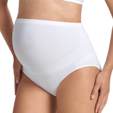 Anita Maternity Seamless white maternity brief