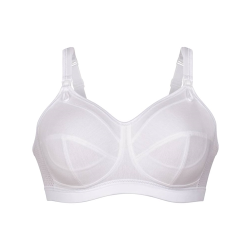 Anita Maternity Miss Cotton white nursing bra