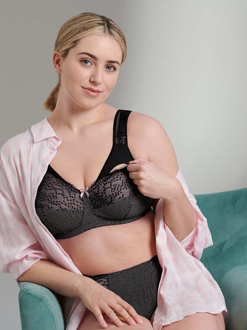 Anita Maternity Miss Orely black nursing bra