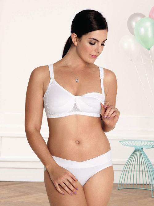 Anita Maternity Basic white nursing bra