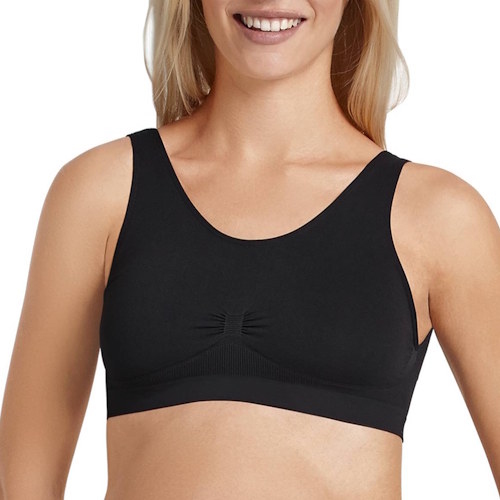 Anita Maternity Seamless black pregnancy bra