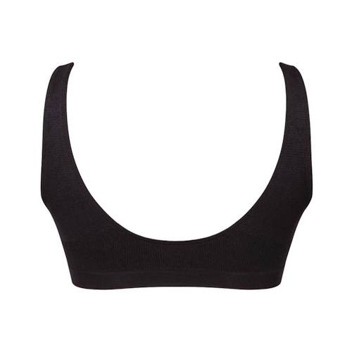 Anita Maternity Seamless black pregnancy bra