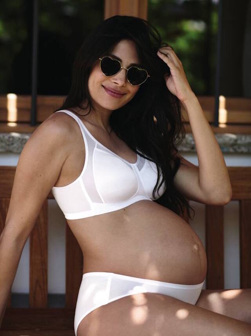 Anita Maternity Basic white pregnancy bra