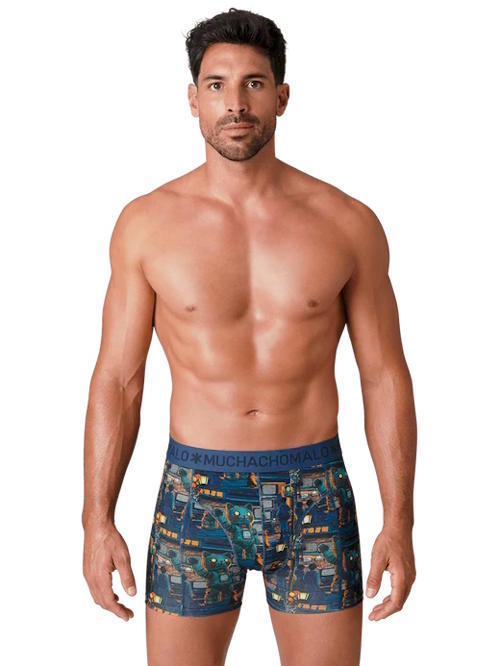 Muchachomalo Golden Special multicolor boxer short