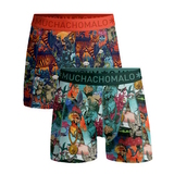 Muchachomalo Birdcat multicolor/print cotton boxer short