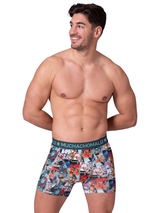 Muchachomalo Birdcat multicolor/print cotton boxer short