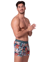 Muchachomalo Birdcat multicolor/print cotton boxer short