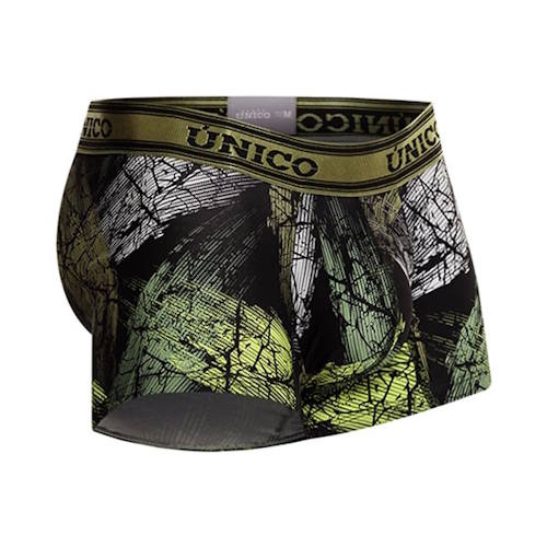 Mundo Unico Bractea black/print sport trunk