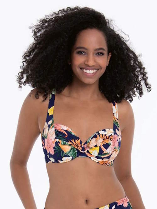 Rosa Faia Swimwear Hermine blue/print set