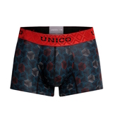 Mundo Unico Cuboide black/print sport trunk