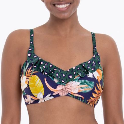 Rosa Faia Swimwear Akita blue/print prosthetic tankini