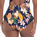 Rosa Faia Swimwear Joni blue/print bathingsuit