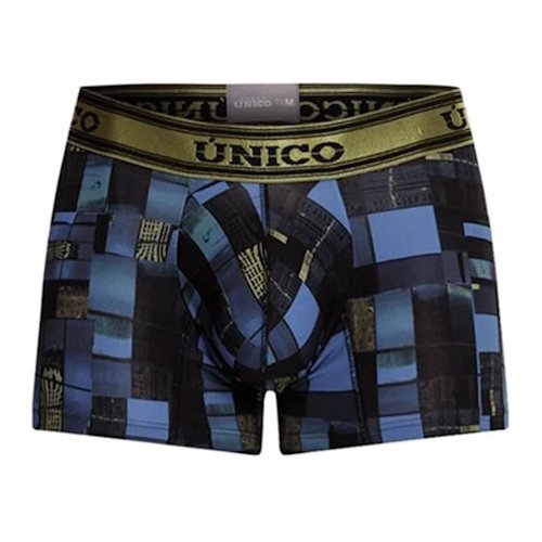 Mundo Unico Esquema navy/print sport trunk