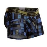 Mundo Unico Esquema navy/print sport trunk