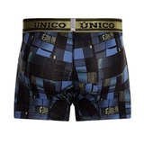 Mundo Unico Esquema navy/print sport trunk