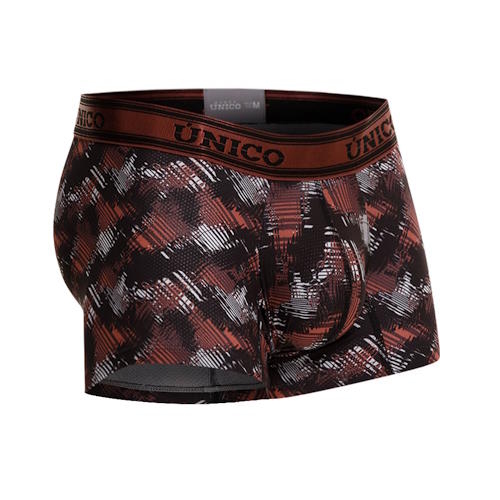 Mundo Unico Lamina red/print sport trunk