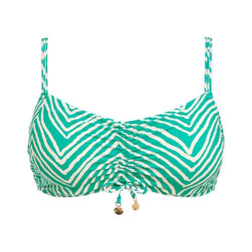 Elomi Swim Fiji Falls aqua soft-cup bikini bra