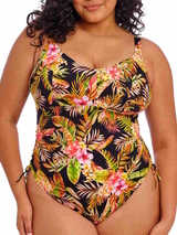 Elomi Swim Tiger Valley black bathingsuit