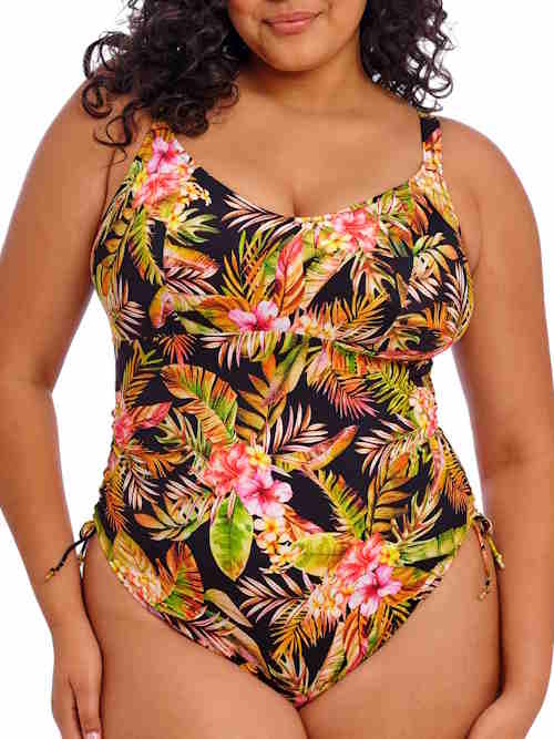 Elomi Swim Tiger Valley black bathingsuit