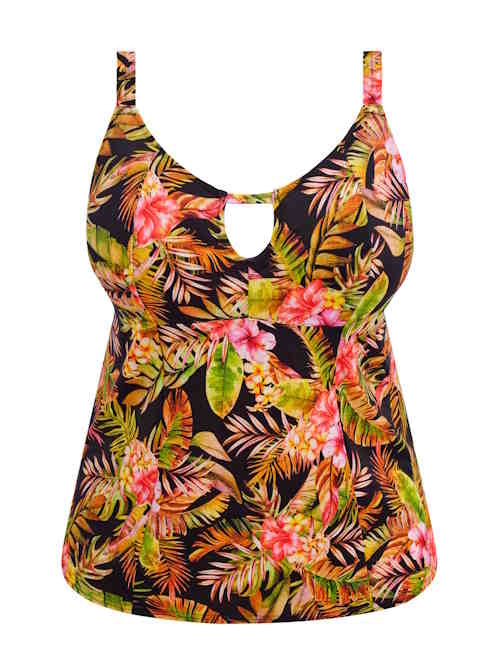 Elomi Swim Tiger Valley black tankini top