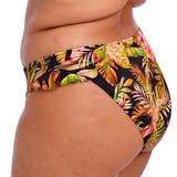 Elomi Swim Tiger Valley black bikini brief