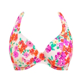 Freya Swim Summer Soul white soft-cup bikini bra