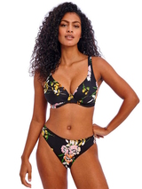 Freya Swim Twilight Soul black soft-cup bikini bra